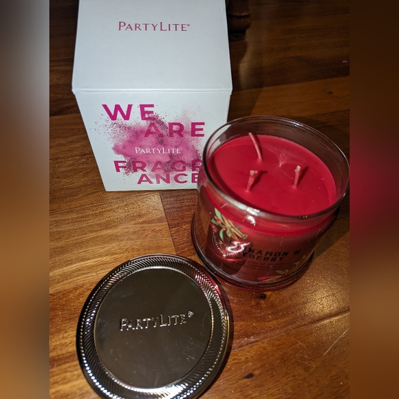 PartyLite Accents Partylite 3 Wick Candle Poshmark